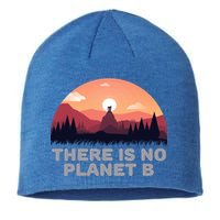 There Is No Planet B Save The Environt Save Earth Gift Sustainable Beanie