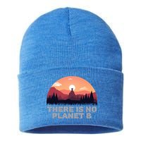 There Is No Planet B Save The Environt Save Earth Gift Sustainable Knit Beanie