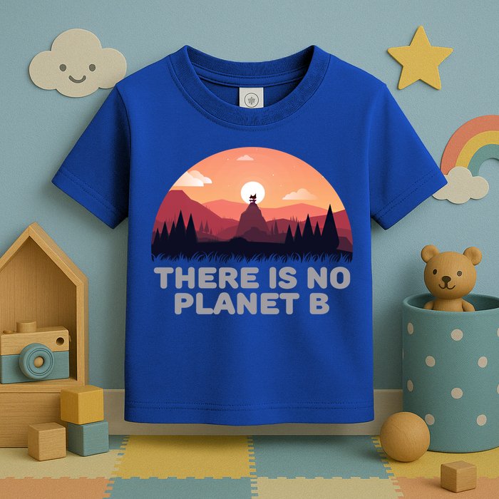 There Is No Planet B Save The Environt Save Earth Gift Toddler T-Shirt