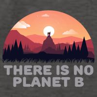 There Is No Planet B Save The Environt Save Earth Gift Vector Backpack