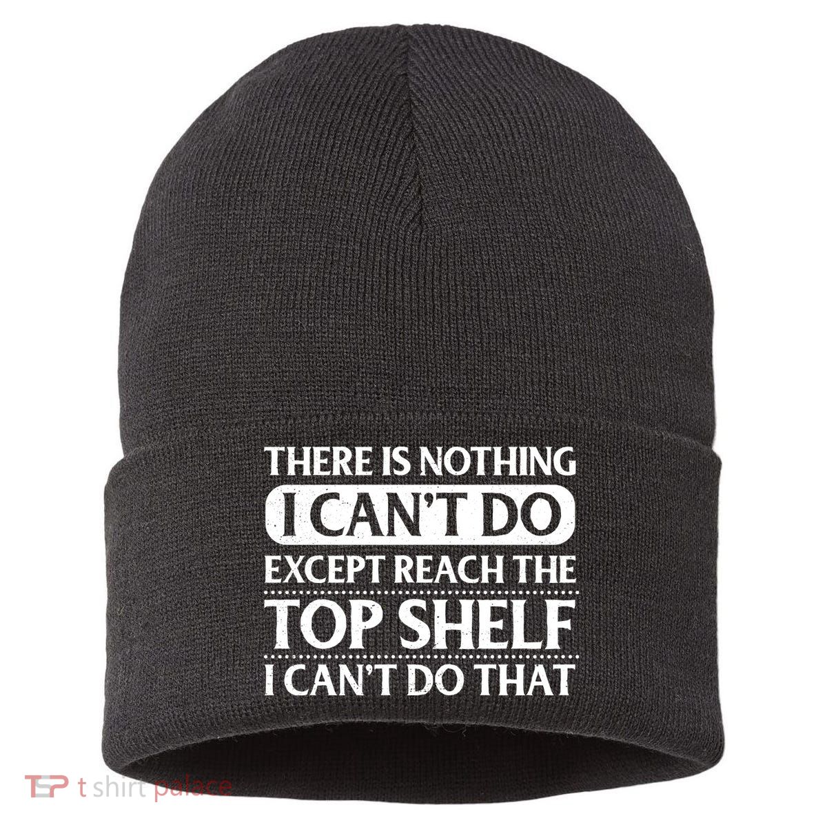 There Is Nothing I Cant Do. Except Reach The Top Shelf. I Cant Do That Sustainable Knit Beanie