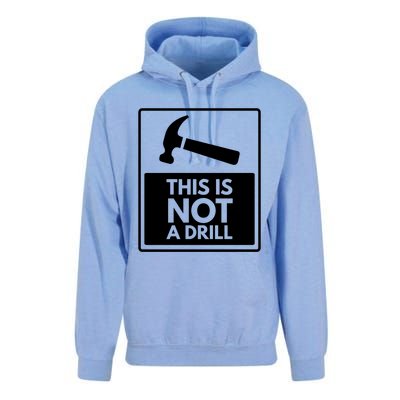 This Is Not A Drill Gift Unisex Surf Hoodie