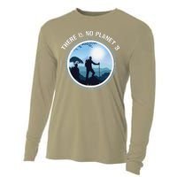 There Is No Planet B Climate Change Nature Lover Hiking Cooling Performance Long Sleeve Crew