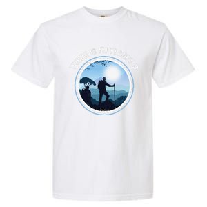 There Is No Planet B Climate Change Nature Lover Hiking Garment-Dyed Heavyweight T-Shirt