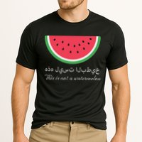 This Is Not A Watermelon Palestine Flag Cooling Performance Crew T-Shirt
