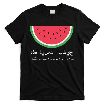 This Is Not A Watermelon Palestine Flag T-Shirt