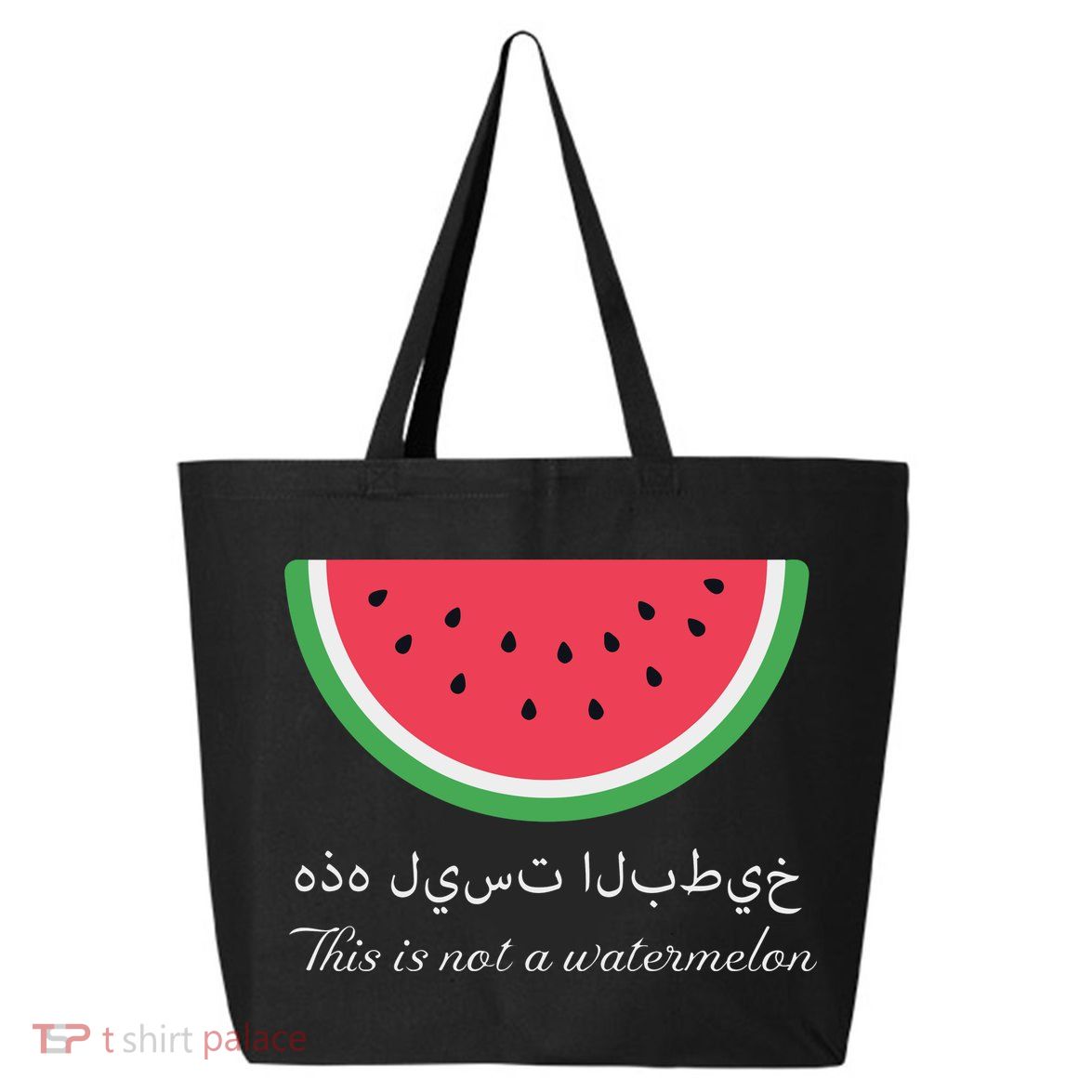 This Is Not A Watermelon Palestine Flag 25L Jumbo Tote