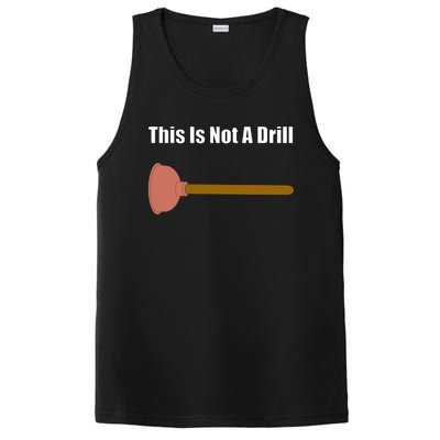 This Is Not A Drill For Plumber Plunger Plumbing Gift PosiCharge Competitor Tank