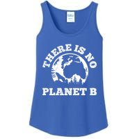 There Is No Planet B Saying Protection Climate Camping Cool Gift Ladies Essential Tank