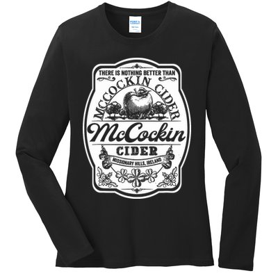 There Is Nothing Better Than Mccockin Cider Missionary Hills Ladies Long Sleeve Shirt