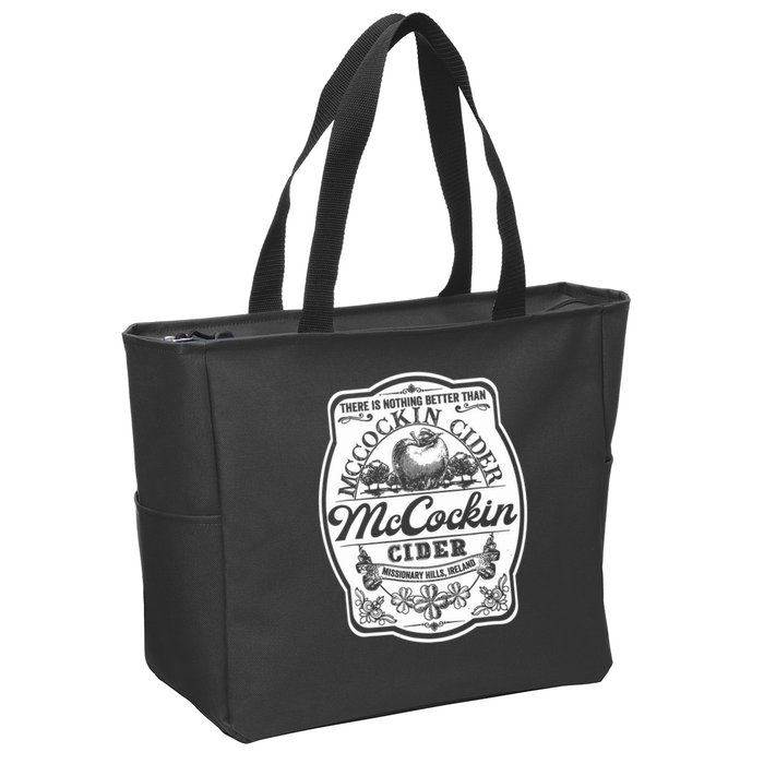 There Is Nothing Better Than Mccockin Cider Missionary Hills Zip Tote Bag