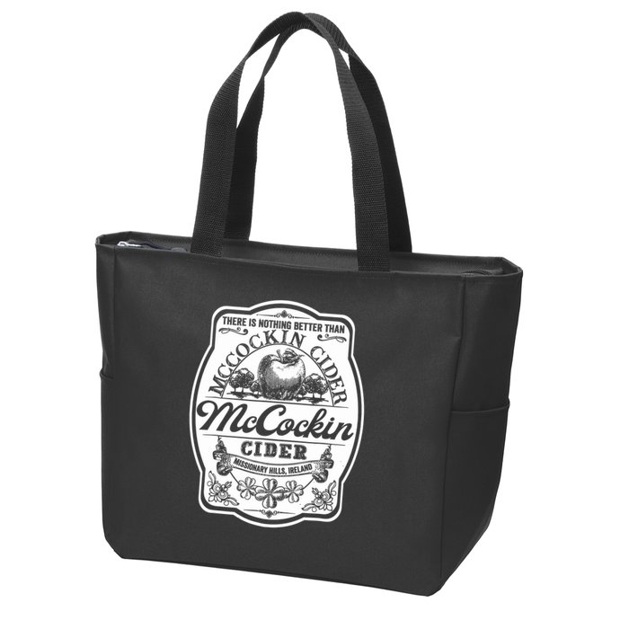 There Is Nothing Better Than Mccockin Cider Missionary Hills Zip Tote Bag