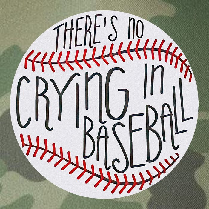 There Is No Crying In Baseball Funny Sports Ball Game Legacy Tie Dye Trucker Hat