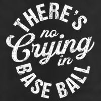 There Is No Crying In Baseball Game Day 7 Panel Mesh Trucker Snapback Hat