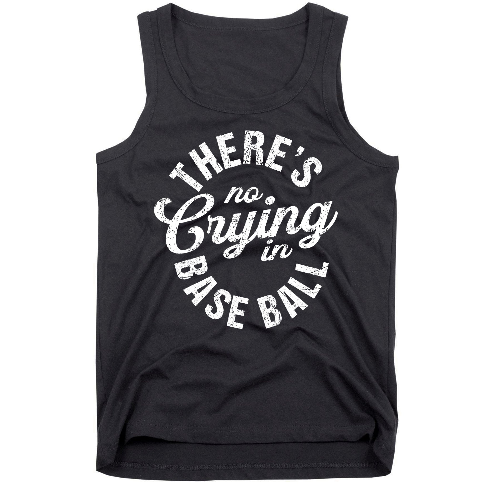 There Is No Crying In Baseball Game Day Tank Top