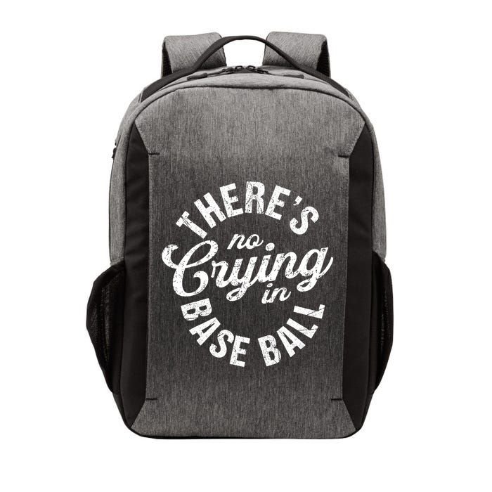 There Is No Crying In Baseball Game Day Vector Backpack