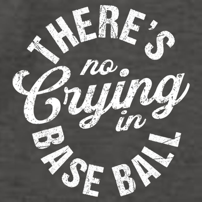 There Is No Crying In Baseball Game Day Vector Backpack