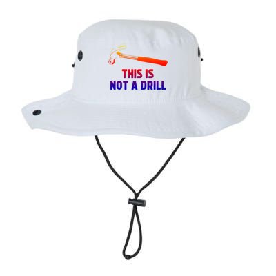 This Is Not A Drill Funny Carpenter Dad Sarcastic Gift Great Gift Legacy Cool Fit Booney Bucket Hat