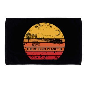 There Is No Planet B Meaningful Gift Microfiber Hand Towel