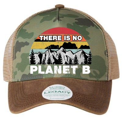 There Is No Planet B Earth Day Legacy Tie Dye Trucker Hat