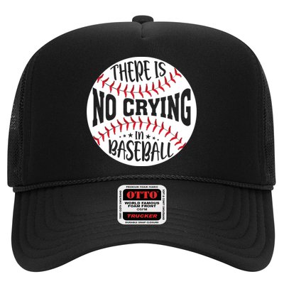 There Is No Crying In Baseball Cool Gift Hat