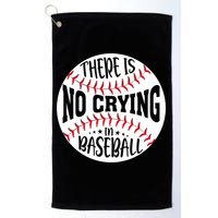 There Is No Crying In Baseball Cool Gift Golf Towel