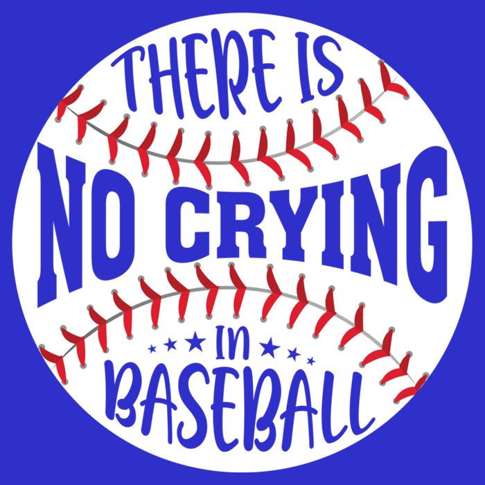 There Is No Crying In Baseball Cool Gift Hoodie