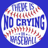 There Is No Crying In Baseball Cool Gift Baby Bodysuit