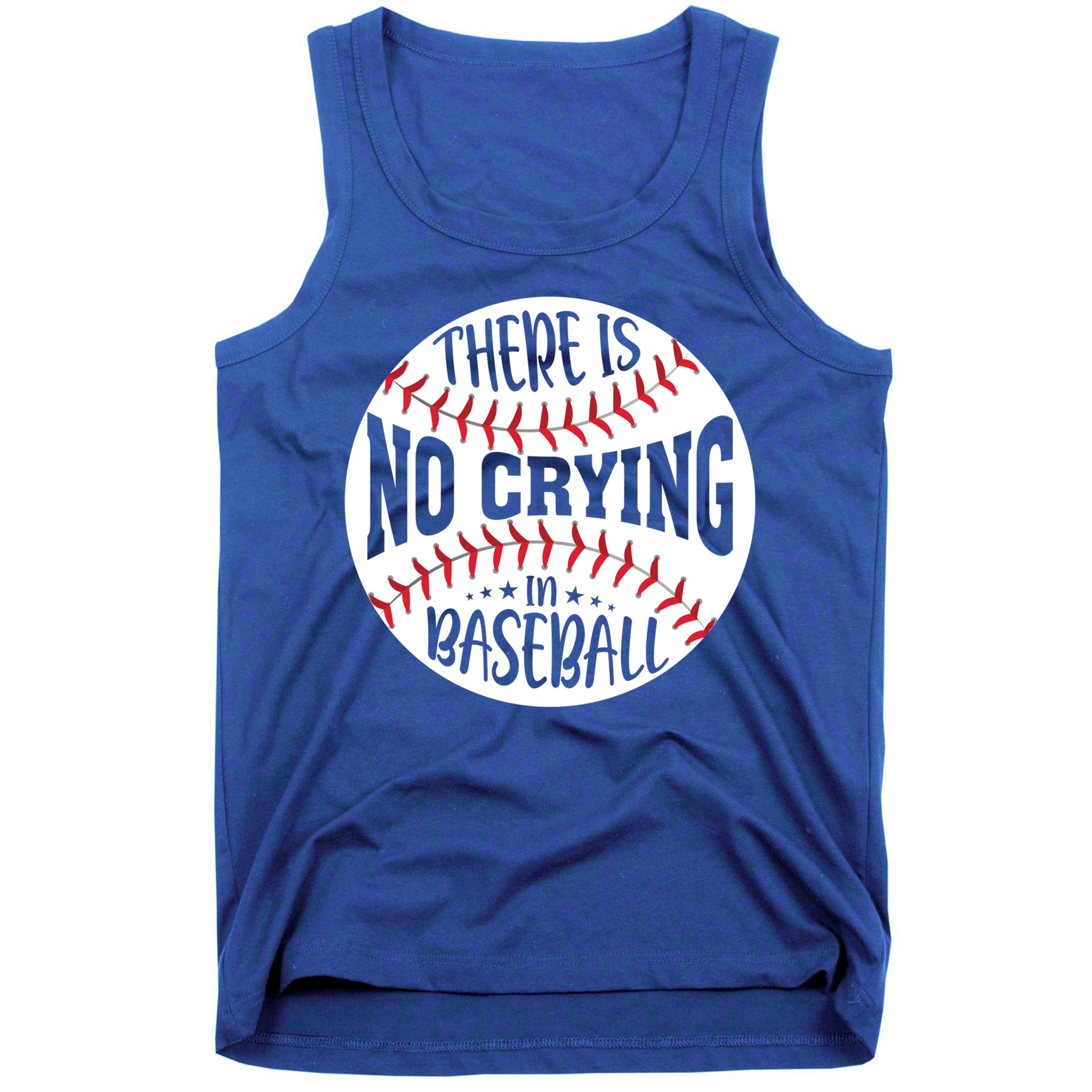 There Is No Crying In Baseball Cool Gift Tank Top