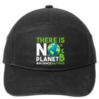 There Is No Planet B Earth Day Awareness 7-Panel Snapback Hat