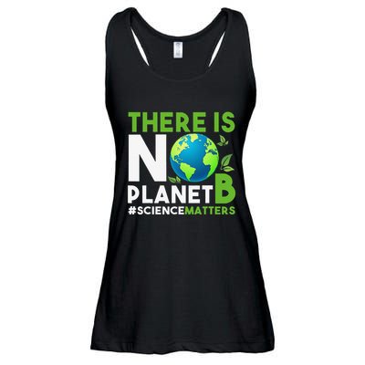 There Is No Planet B Earth Day Awareness Ladies Essential Flowy Tank