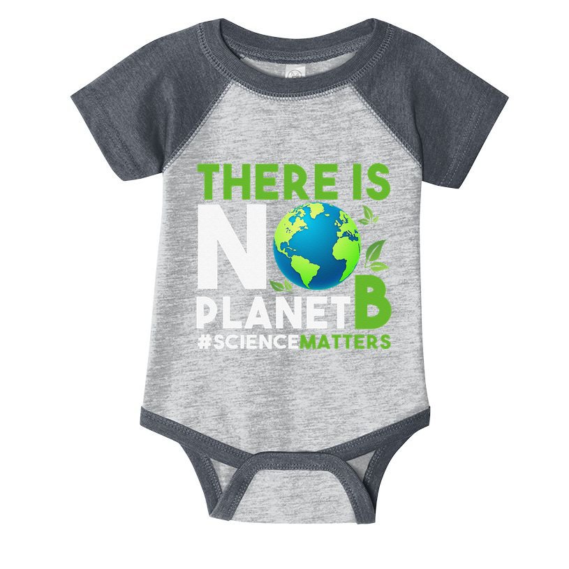 There Is No Planet B Earth Day Awareness Infant Baby Jersey Bodysuit