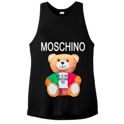 This Is Not A Mo.schi-no Toy Ladies PosiCharge Tri-Blend Wicking Tank