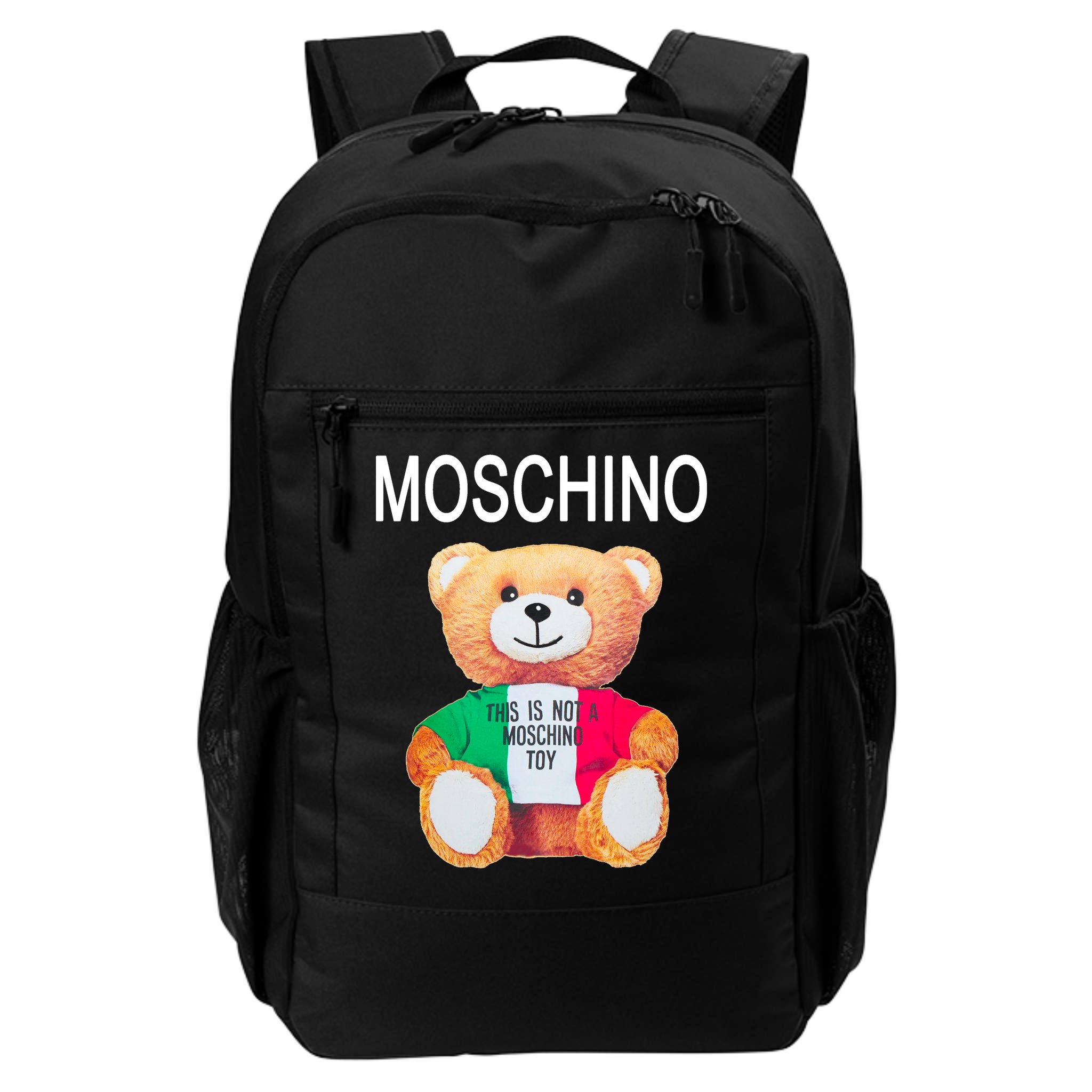 This Is Not A Mo.schi-no Toy Backpack