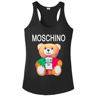 This Is Not A Mo.schi-no Toy Ladies PosiCharge Competitor Racerback Tank