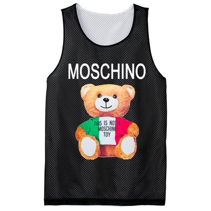 This Is Not A Mo.schi-no Toy Mesh Reversible Basketball Jersey Tank