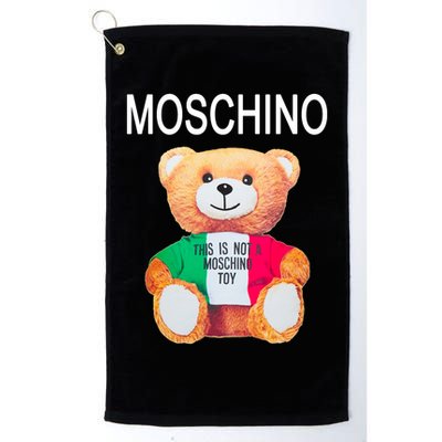 This Is Not A Mo.schi-no Toy Golf Towel