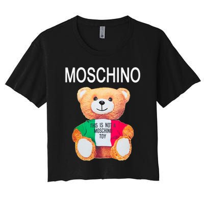 This Is Not A Mo.schi-no Toy Crop Top