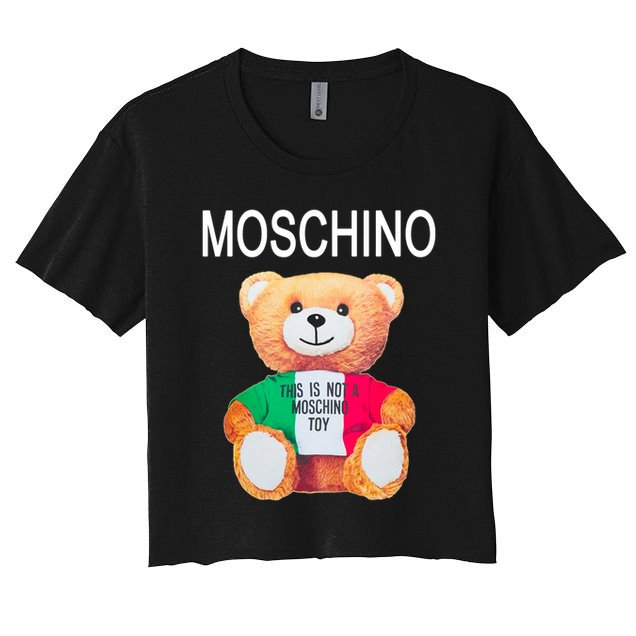 This Is Not A Mo.schi-no Toy Crop Top
