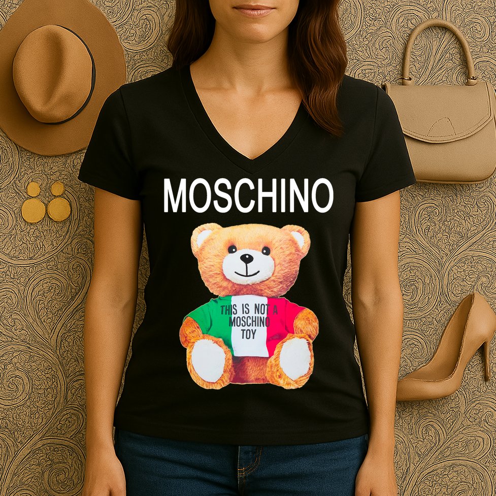This Is Not A Mo.schi-no Toy Women's V-Neck T-Shirt