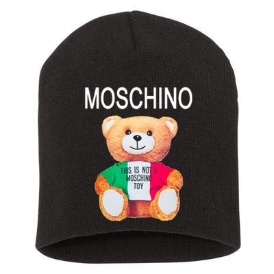 This Is Not A Mo.schi-no Toy Short Acrylic Beanie