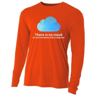 There Is No Cloud Cooling Performance Long Sleeve Crew