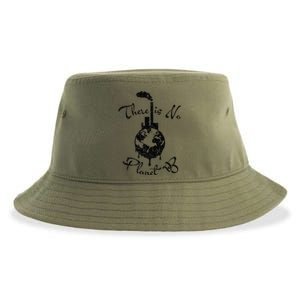 There Is No Planet B Earth Day Environment Vegan Sustainable Bucket Hat