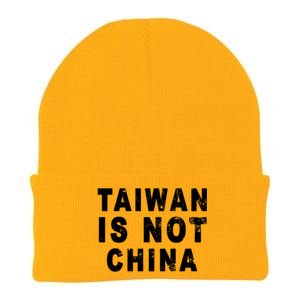 Taiwan Is Not China A Taiwan Not China Gift Knit Cap Winter Beanie