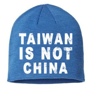 Taiwan Is Not China A Taiwan Not China Gift Sustainable Beanie