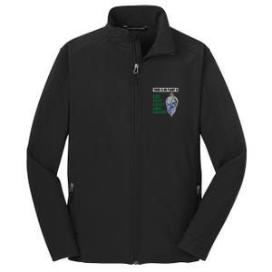 There Is No Planet B The Time Runs From It Meaningful Gift Core Soft Shell Jacket