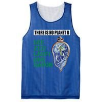 There Is No Planet B The Time Runs From It Meaningful Gift Mesh Reversible Basketball Jersey Tank