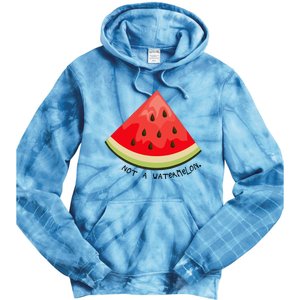 This Is Not A Watermelon Watermelon Freedom Solidarity Tie Dye Hoodie