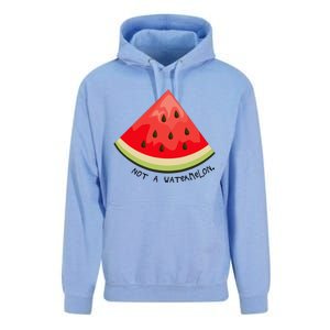 This Is Not A Watermelon Watermelon Freedom Solidarity Unisex Surf Hoodie