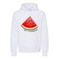 This Is Not A Watermelon Watermelon Freedom Solidarity Premium Hoodie